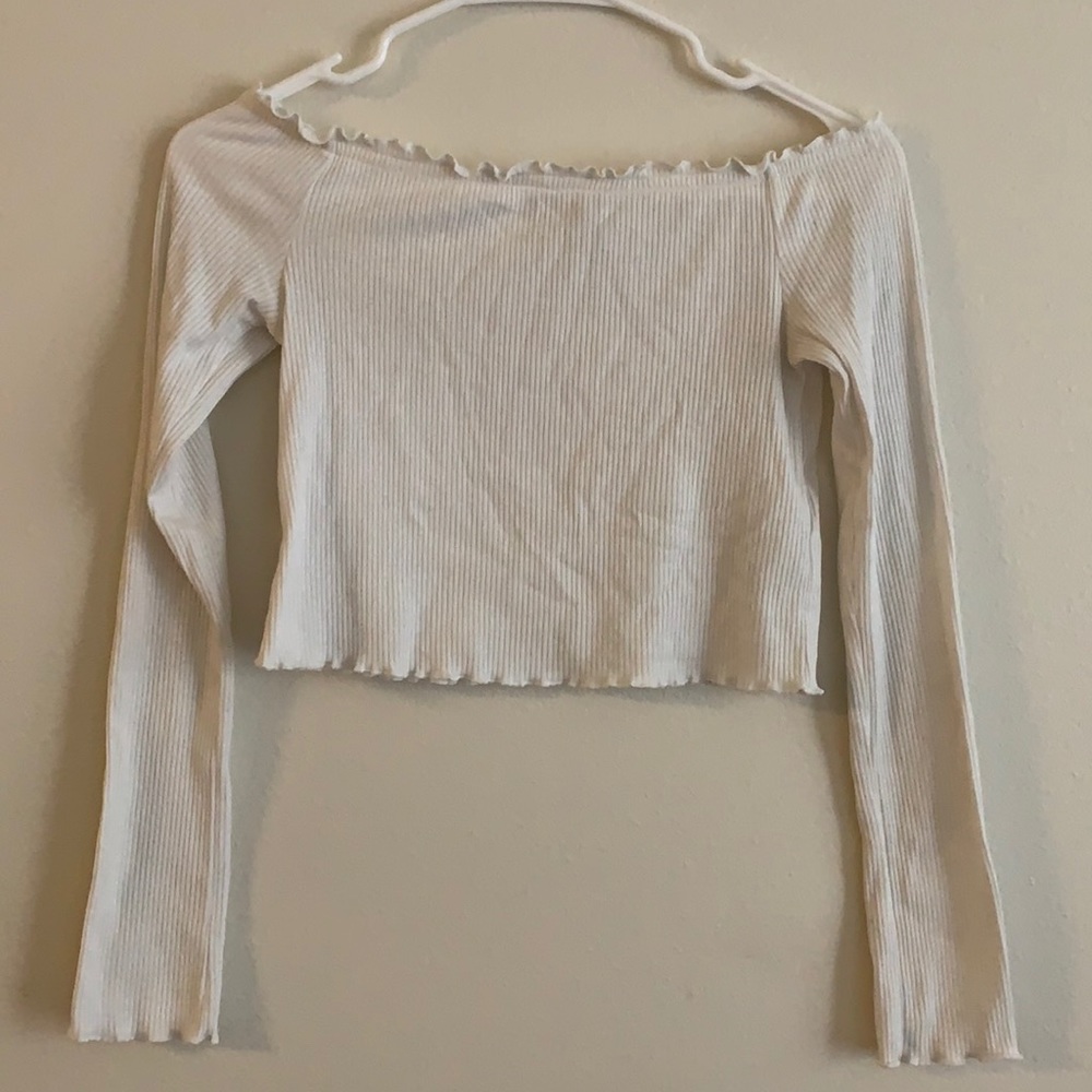 RIBBED CROP TOP